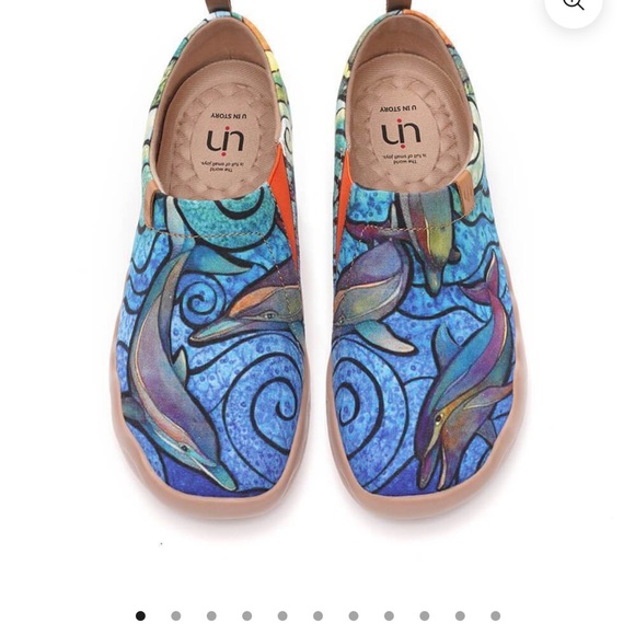 Uin women’s footwear in Porpoise Toledo. GUC size 6/36.5 - Picture 9 of 11